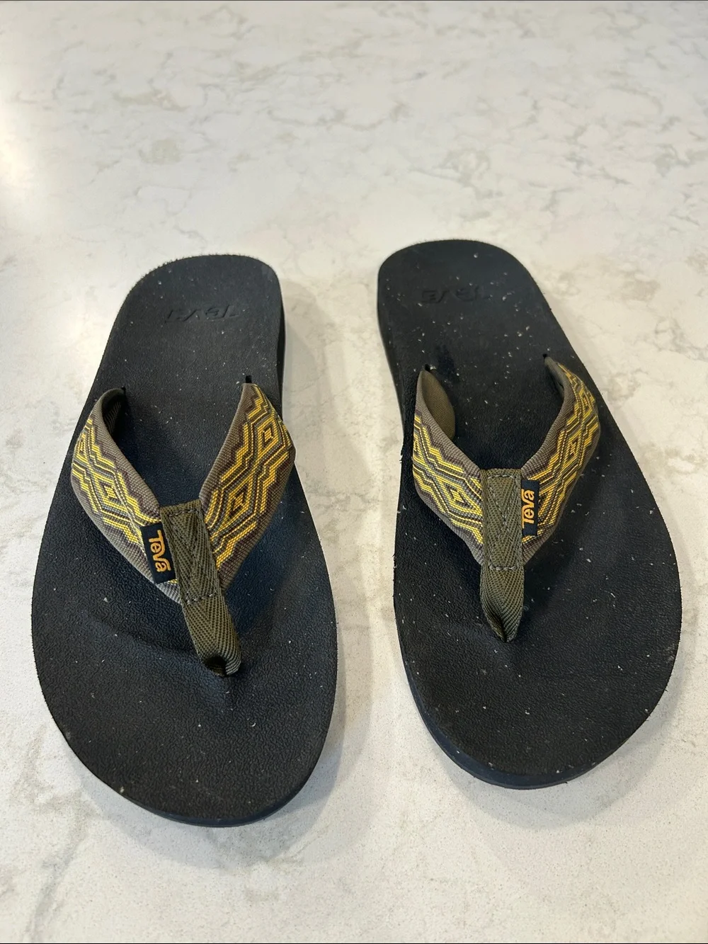 Teva Men's Reflip Flip Flop - Quincy Dark Olive Size 11 NEW